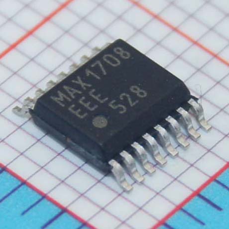 MAX1708EEE+|美信半导体|IC REG BST 3.3V/5V/ADJ 5A 16QSOP