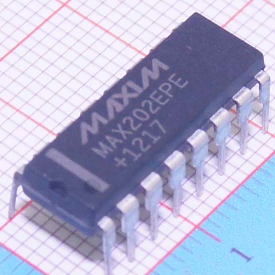 MAX202EPE+|美信半导体|IC TXRX RS-232 W/CAP 16-DIP