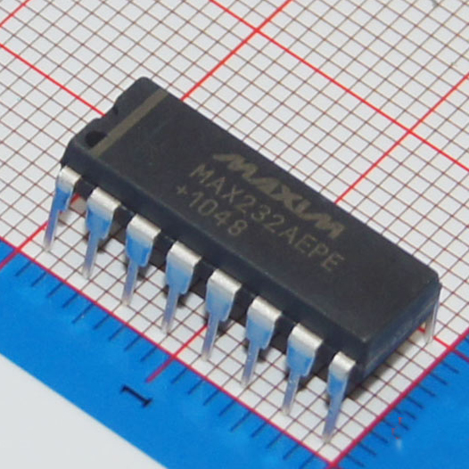 MAX232AEPE+|美信半导体|IC RS-232 DRVR/RCVR 16-DIP