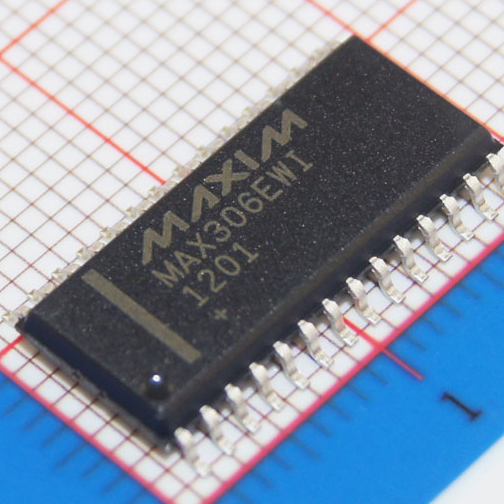 MAX306EWI+T|美信半导体|IC MULTIPLEXER 16X1 28SOIC