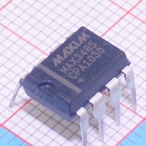 MAX3485CPA+|美信半导体|IC TXRX RS485/422 10MBPS 8DIP
