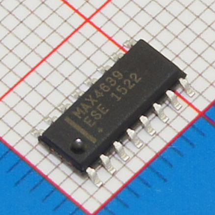 MAX4639ESE+|美信半导体|IC MULTIPLEXER DUAL 4X1 16SOIC