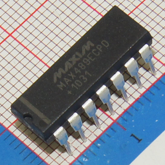 MAX489ECPD+|Ű뵼|IC TXRX RS485/RS422 14-DIP